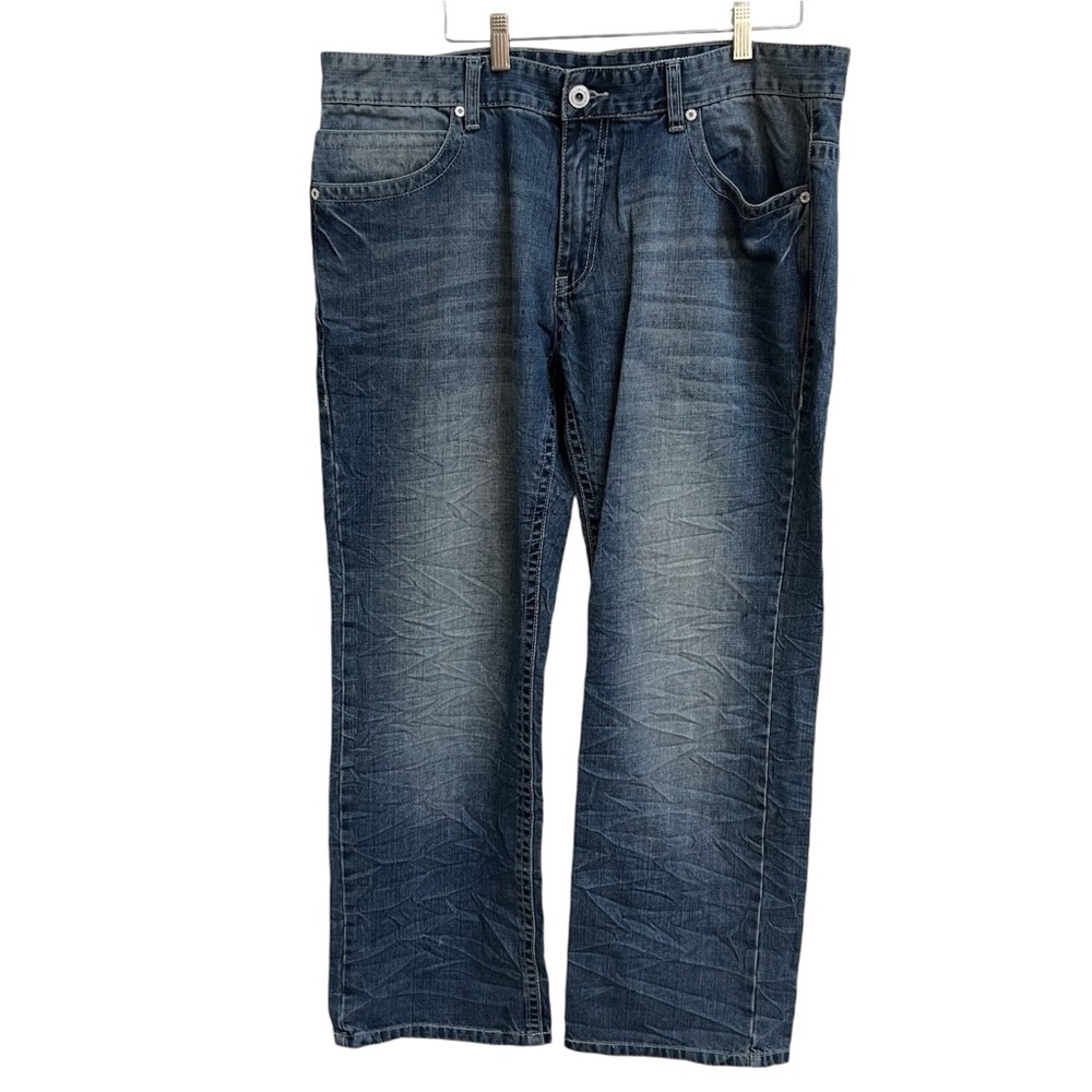 INC International Concepts Men's 38x30 Amsterdam Regular Fit denim jeans